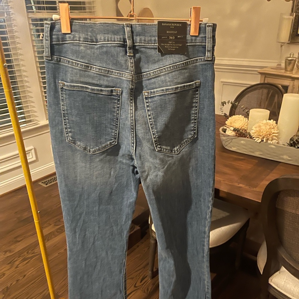 Banana Republic High Rise Bootcut Jeans